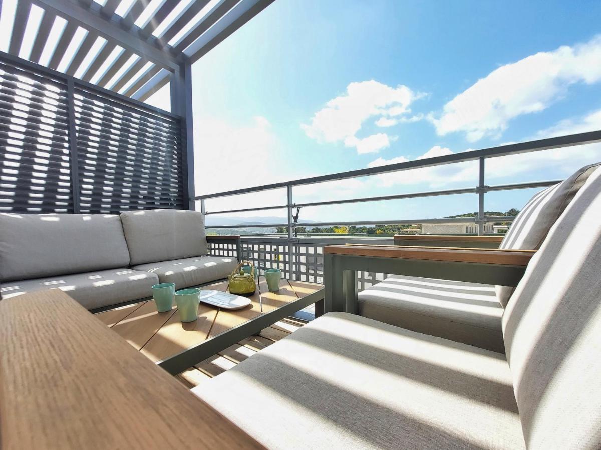Appartement Catalina - Double Terrasse - Wifi - Clim - Porticcio 波尔蒂乔 外观 照片