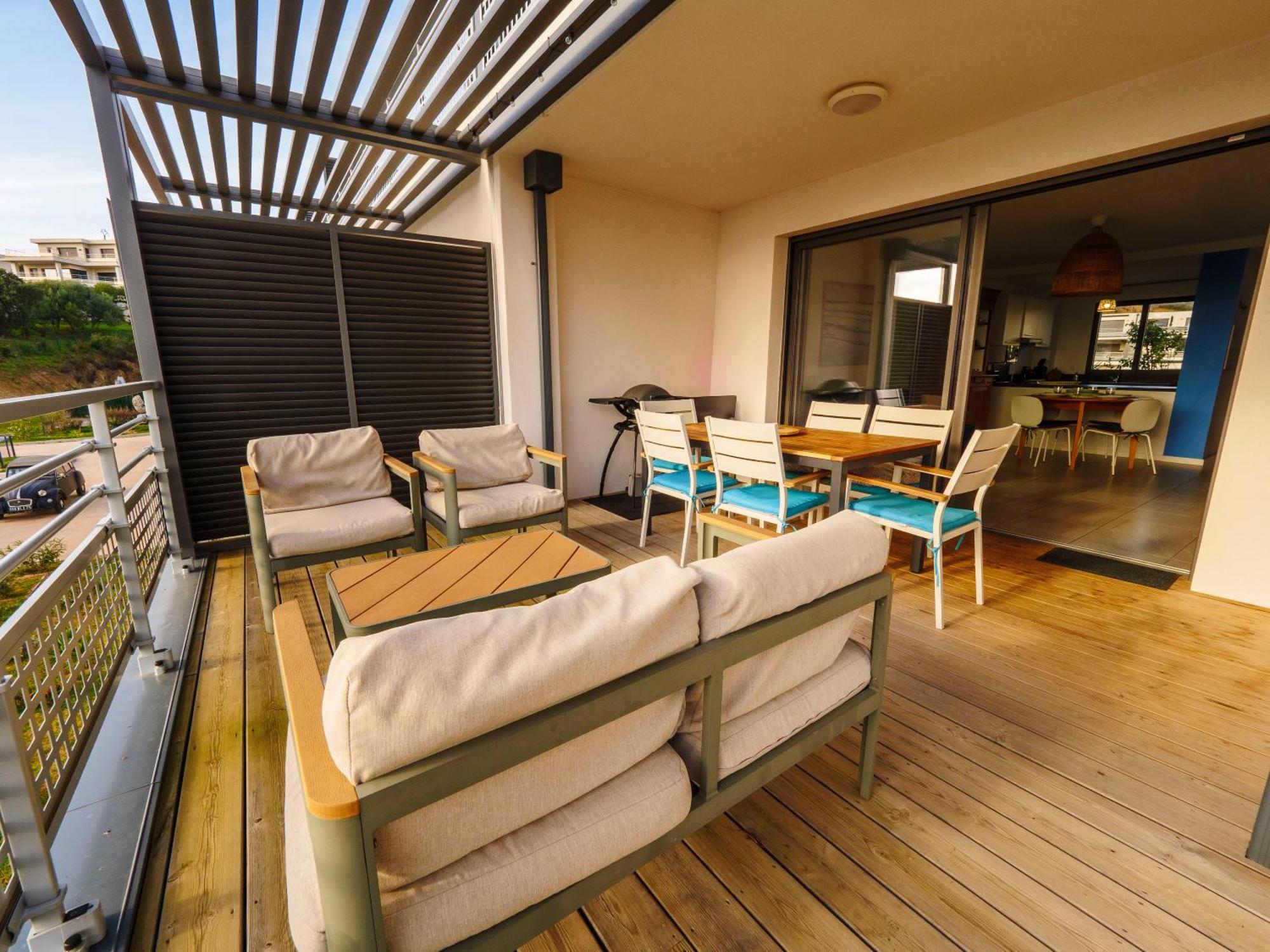 Appartement Catalina - Double Terrasse - Wifi - Clim - Porticcio 波尔蒂乔 外观 照片