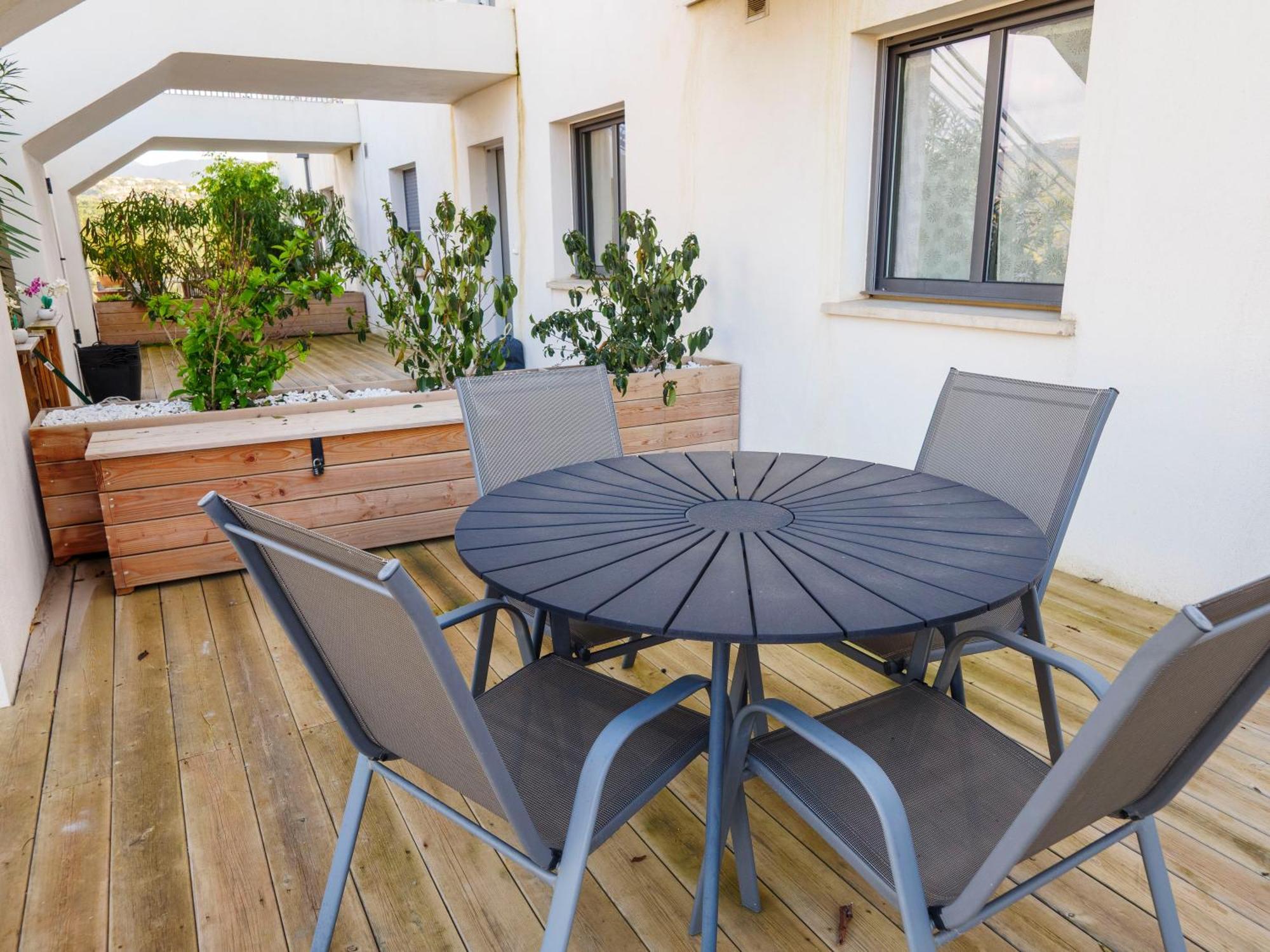 Appartement Catalina - Double Terrasse - Wifi - Clim - Porticcio 波尔蒂乔 外观 照片
